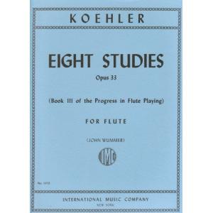 Koehler：The Progress in Flute Playing, Op. 33 Volu...