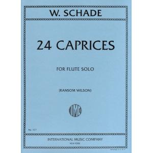 Schade：24 Caprices (WILSON)