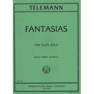 Georg Philipp Telemann : 12 Fantasias for Solo Flu...