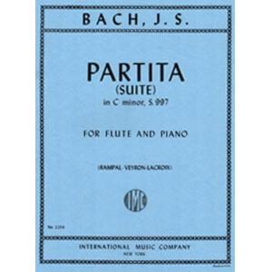 Bach：Partita (Suite) in C minor, S. 997 (RAMPAL)