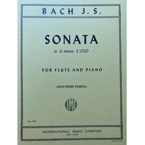 Bach：Sonata in G minor, S. 1020 (RAMPAL)
