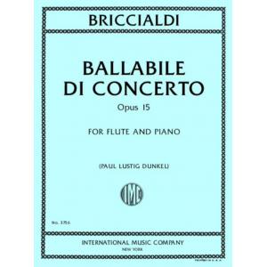 Briccialdi：Ballabile di Concerto, Op. 15(DUNKEL)