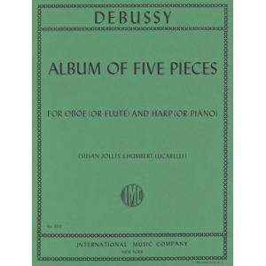 Debussy：Five Pieces for Oboe (or Flute) and Harp (...