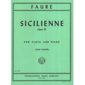 Fauré：Sicilienne, Op. 78 (BUESSER)