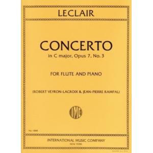 Leclair：Concerto in C major, Op. 7 No. 3 (RAMPAL)