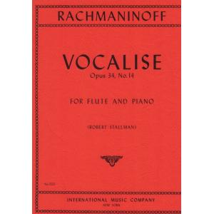 Rachmaninov：Vocalise, Opus 34 No. 14 (STALLMAN)