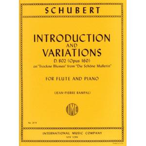 Franz Schubert : Introduction and Variations on "T...