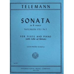 Telemann：Sonata in B minor (with Cello ad lib.) (R...