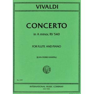 Vivaldi：Concerto in A minor, RV 540 (RAMPAL)