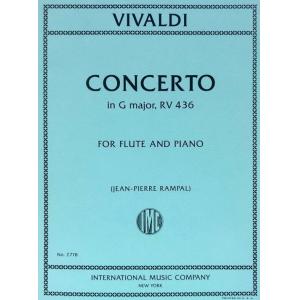 Vivaldi：Concerto in G major, RV 436 (RAMPAL)