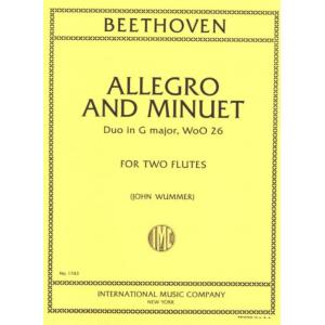 Beethoven：Duo in G major, Wo0 26 (Allegro & Minuet...
