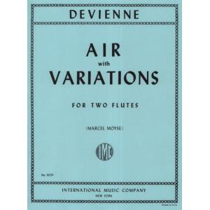 Devienne：Air with Variations (MOYSE)