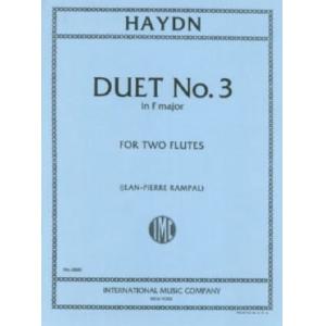 HAYDN：Duet No. 3 in F major (RAMPAL)
