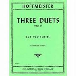 Hoffmeister：Three Duets Op. 31 (RAMPAL)