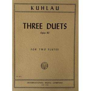 Kuhlau：Three Duets Op. 80