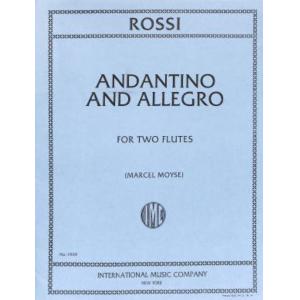 Rossi：Andantino and Allegro (MOYSE)