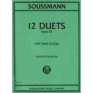 Soussmann：Twelve Duets, Op. 53 (TILLMETZ)