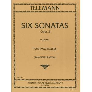 Telemann：Six Sonatas Op. 2 Volume I (RAMPAL)