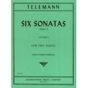 Telemann：Six Sonatas Op. 2 Volume II (RAMPAL)