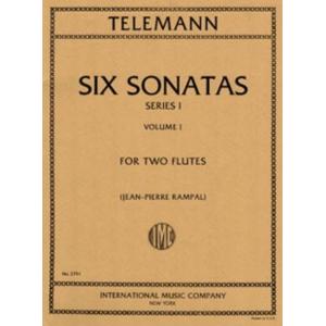 Telemann：Six Sonatas, Series I Volume I (RAMPAL)