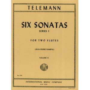 Telemann：Six Sonatas, Series I Volume II (RAMPAL)