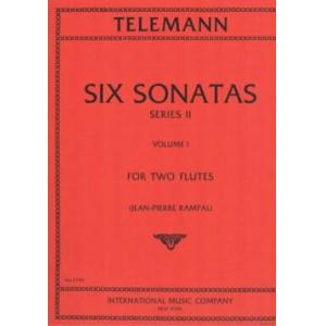 Telemann：Six Sonatas, Series II Volume I (RAMPAL)