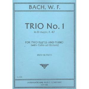 BACH：Trio No. 1 in D major, F. 47 (with Cello ad l...