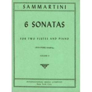 Sammartini：Six Sonatas Volume II (RAMPAL, Jean-Pie...