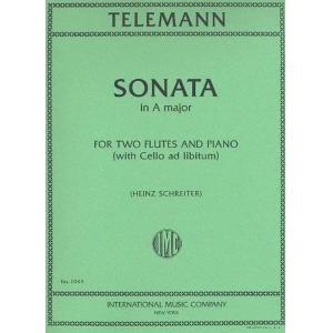 Telemann：Sonata in A major (SCHREITER)