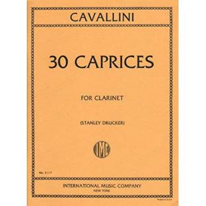 Cavallini：30 Caprices (DRUCKER, Stanley)