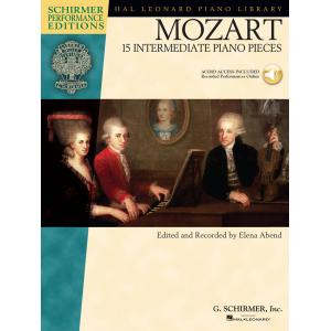 Mozart – 15 Intermediate Piano Pieces