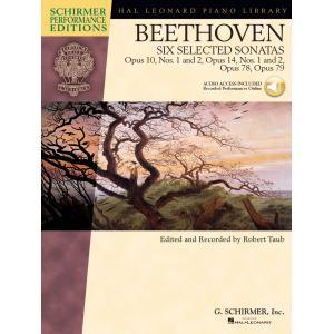 Beethoven – Six Selected Sonatas Opus 10, Nos. 1 and 2, Opus 14, Nos. 1 and 2, Opus 78, Opus 79