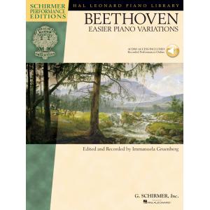 Ludwig van Beethoven – Easier Piano Variations