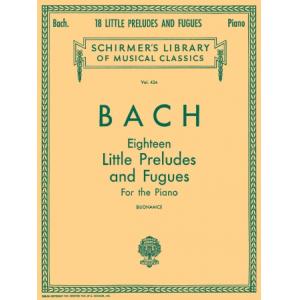 Bach：18 Little Preludes and Fugues (Buonamici) - S...