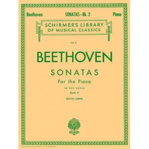 Beethoven : Sonatas Book 2(Bülow-Lebert), Book II - Schirmer Library of Classics Volume 2