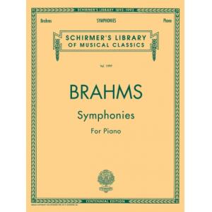Brahms： Symphonies for Piano - Schirmer Library of...