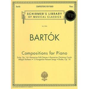 Bartok：Compositions for Piano - Schirmer Library o...