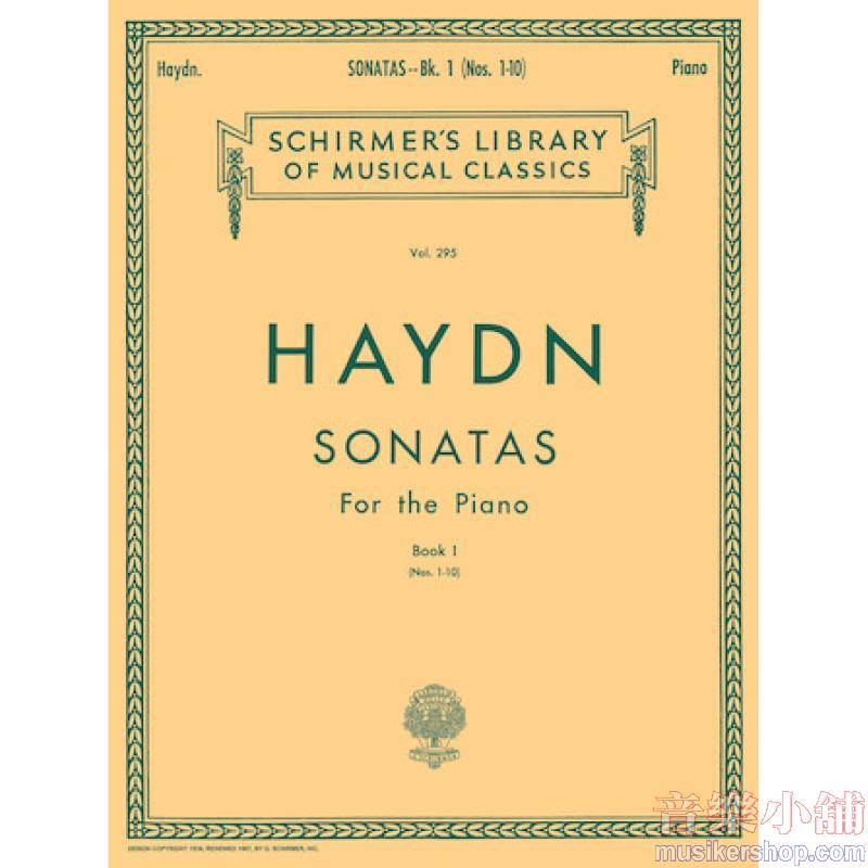 Haydn:20 Sonatas (Klee-Lebert), Book I (Nos. 1-10) - Schirmer Library of Classics Volume 295