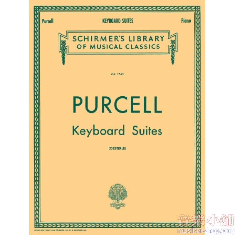 Purcell:Keyboard Suites (Oesterle-Aldrich) - Schirmer Library of Classics Volume 1743