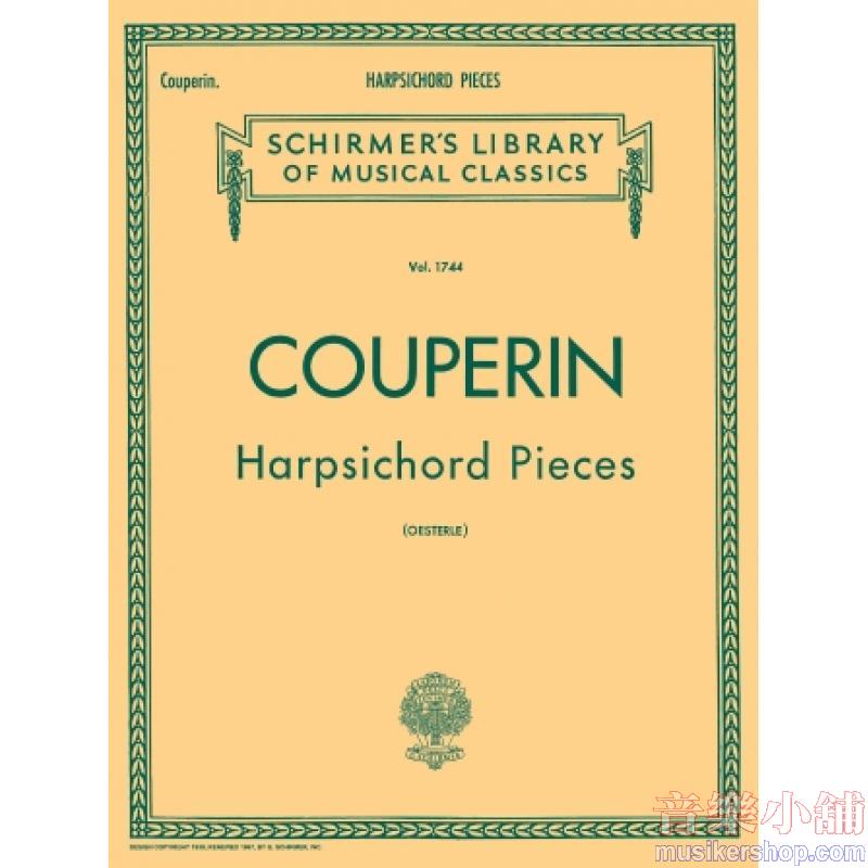 Couperin:Harpsichord Pieces (Oesterle-Aldrich) - Schirmer Library of Classics Volume 1744
