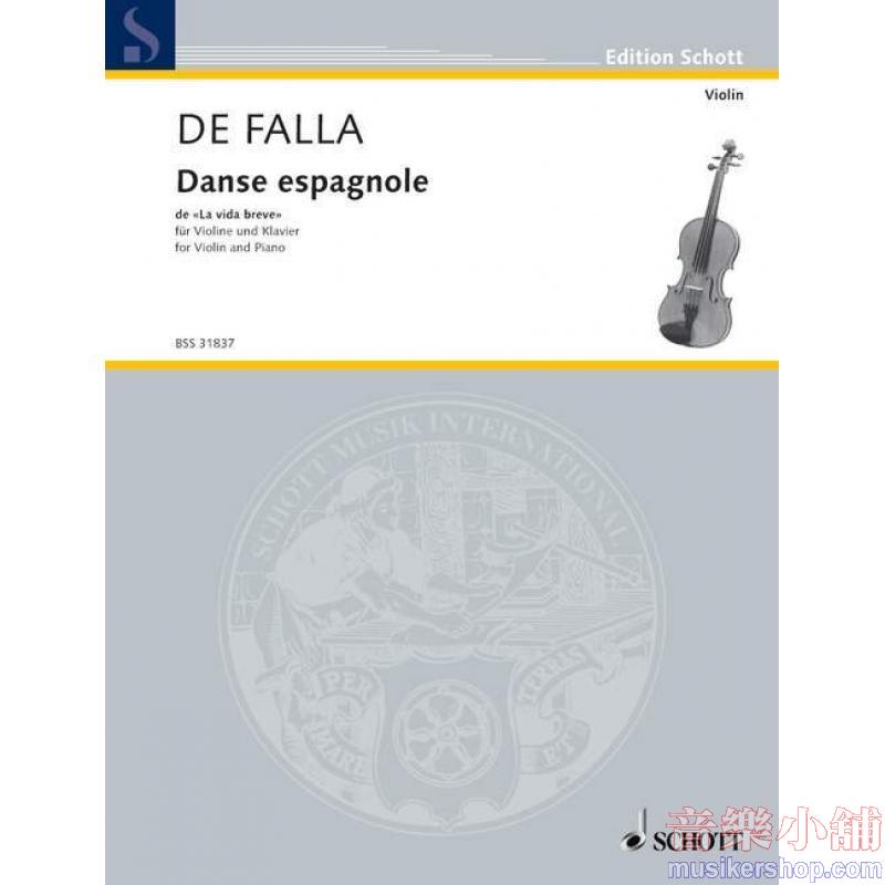 Manuel de Falla (Composer) | Fritz Kreisler (Arranger) - Spanish Dance from La vida breve