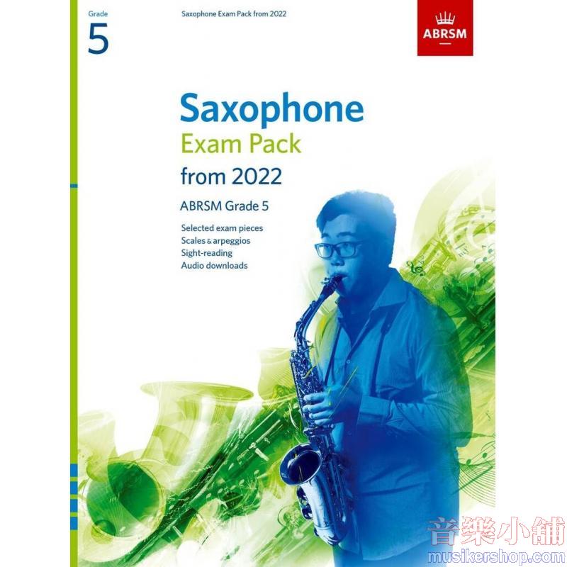 ABRSM Saxophone Exam Pack 2022-2025 Grade 5