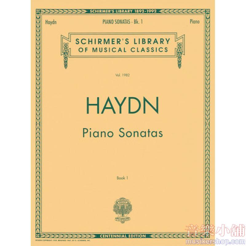 Haydn:Piano Sonatas Book I - Schirmer Library of Classics Volume 1982