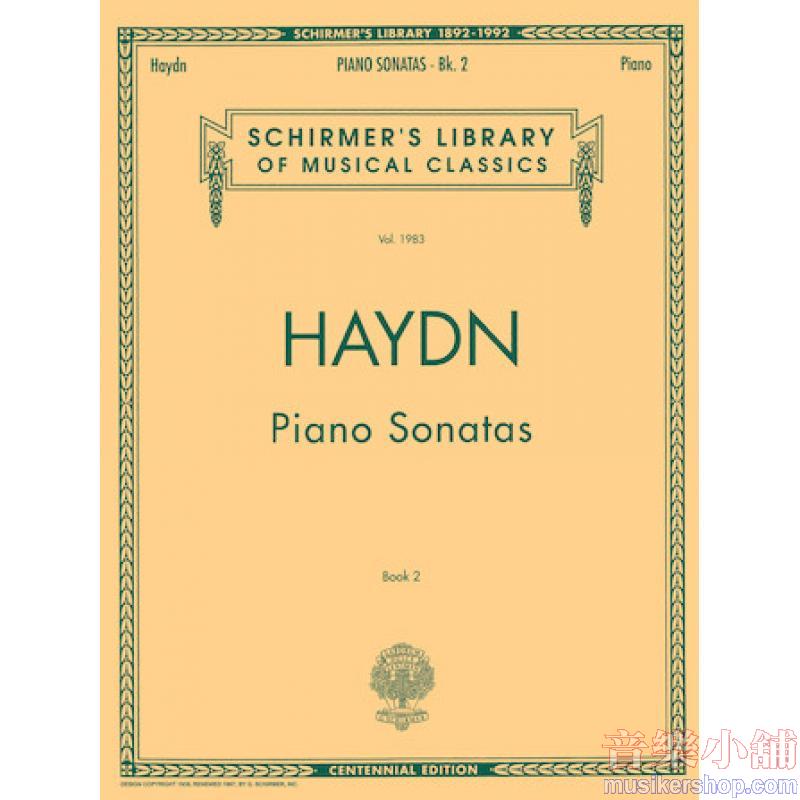 Haydn：Piano Sonatas Book II - Schirmer Library of Classics Volume 1983