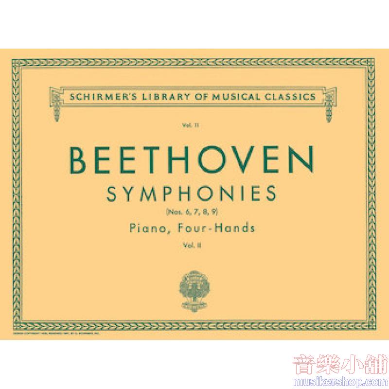 Beethoven:Symphonies, Book ll - Schirmer Library of Classics Volume 11