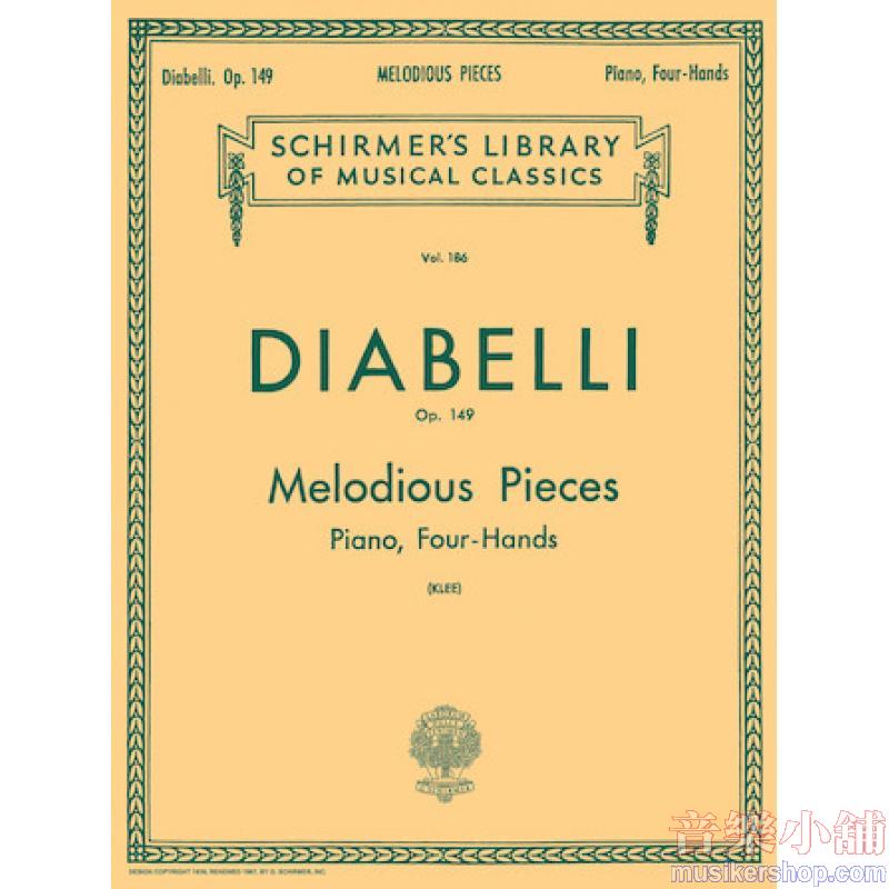 Diabelli：28 Melodious Pieces on 5 Notes, Op. 149 (Klee) - Schirmer Library of Classics Volume 186
