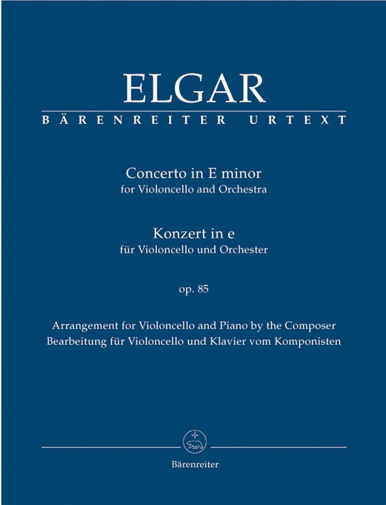 Elgar：Concerto for Violoncello and Orchestra in E ...