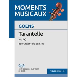 Goens：Tarantelle Op. 24 for Cello and Piano