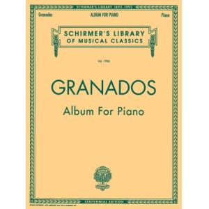 Granados：Album for Piano - Schirmer Library of Cla...