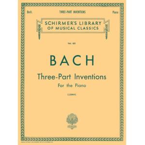 Bach：Inventions, 15 Three-Part (Czerny) - Schirmer...